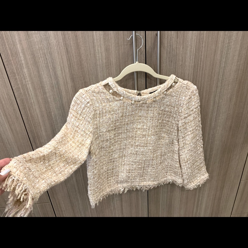 Tweet Zara Mid-Sleeve Top